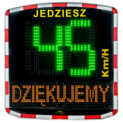 radarowy wyswietlacz predkosci spec 2